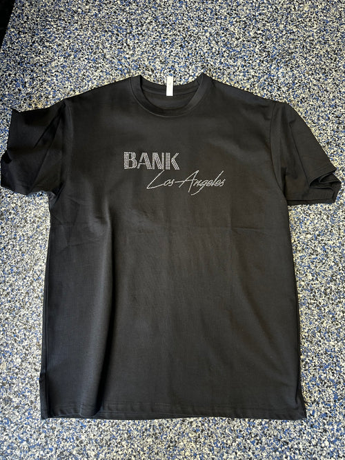 BANK LA RHINE STONE TEE