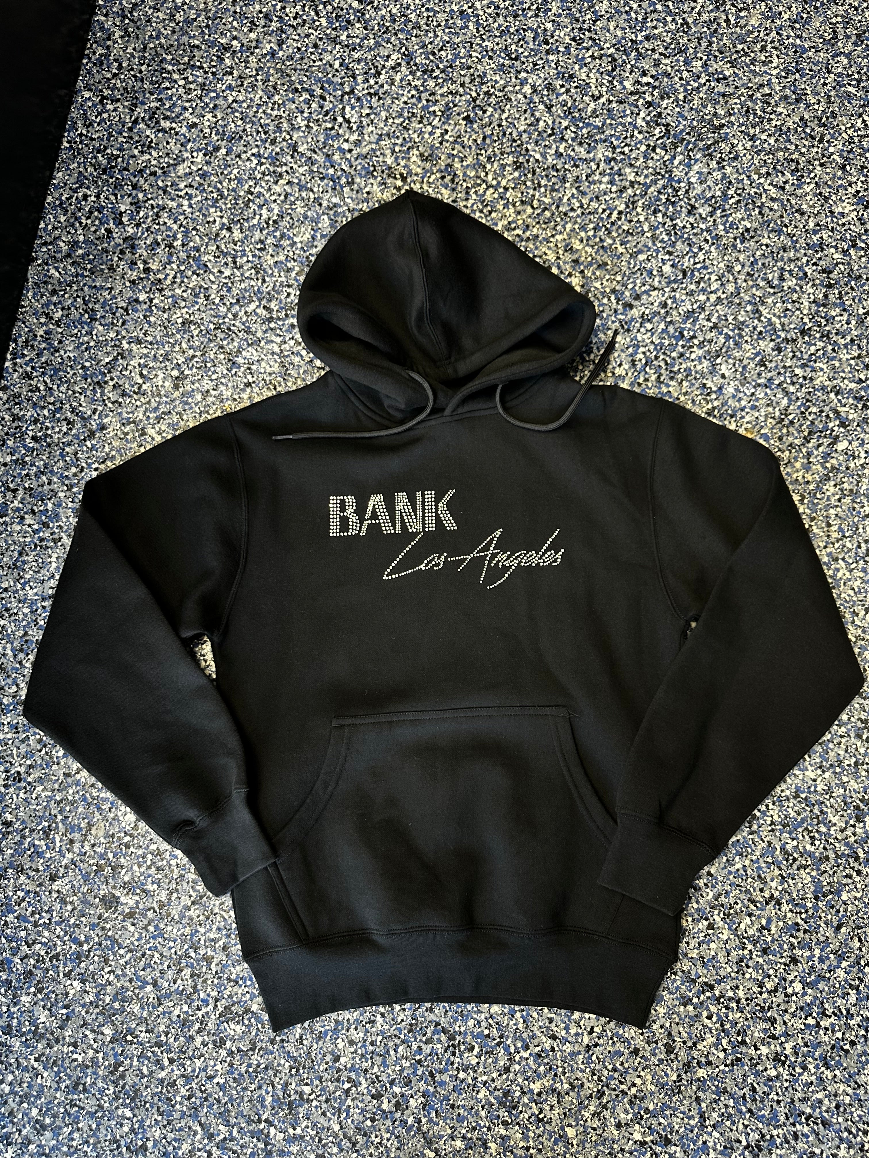 BANK LA RHINESTONE HOODIE