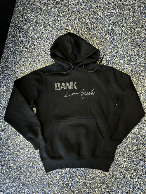 BANK LA RHINESTONE HOODIE