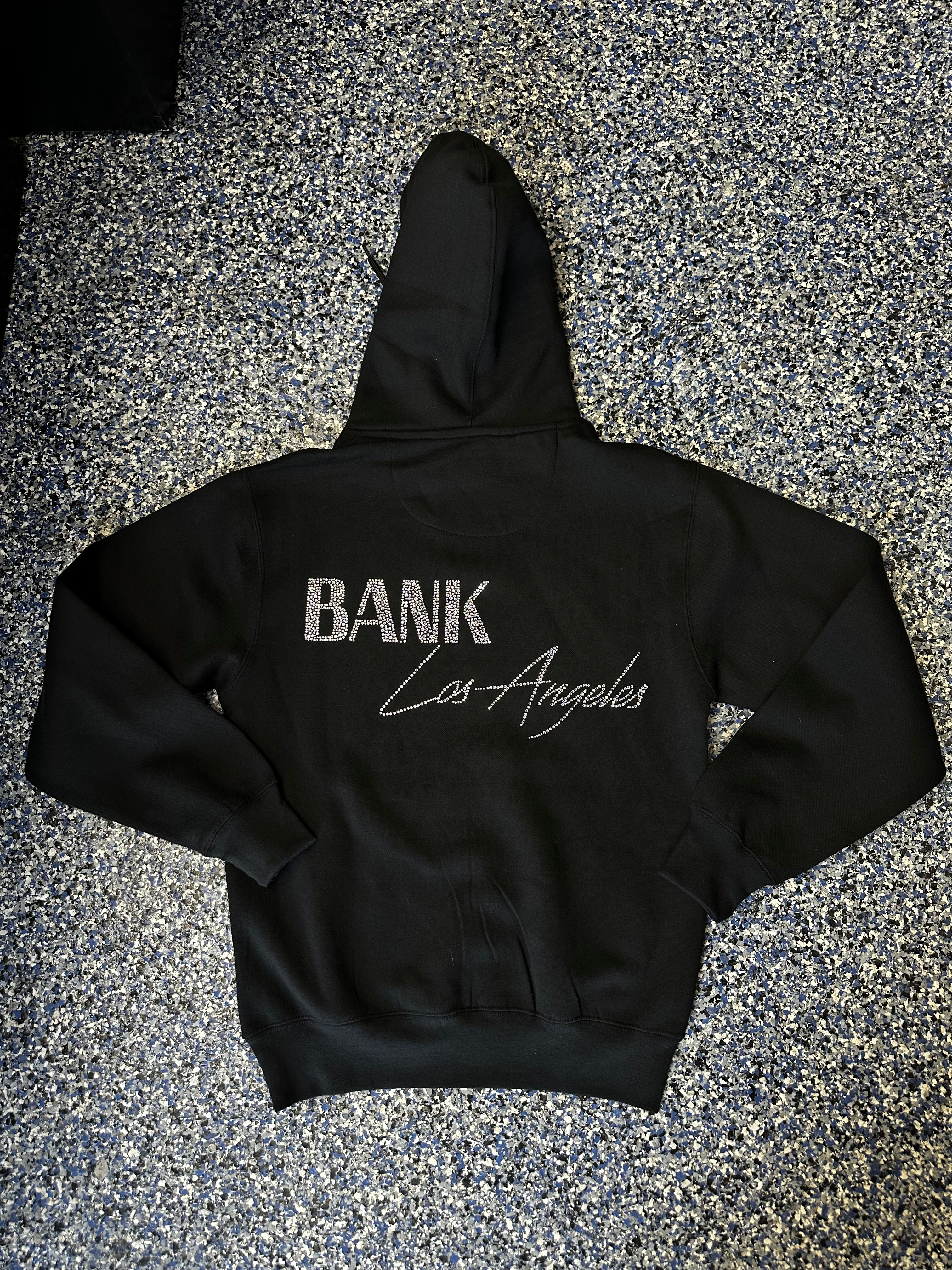 BANK LA RHINESTONE HOODIE
