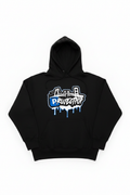 PROJECT 707 Hoodie Blue Print Product Shot